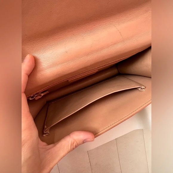 Christian Dior 30 Montaigne Shoulder Bag Beige Leather - Picture 11 of 13